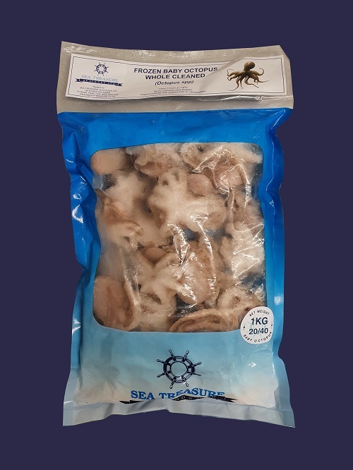 Whole Baby Octopus 20/40 - 10 x 1kg