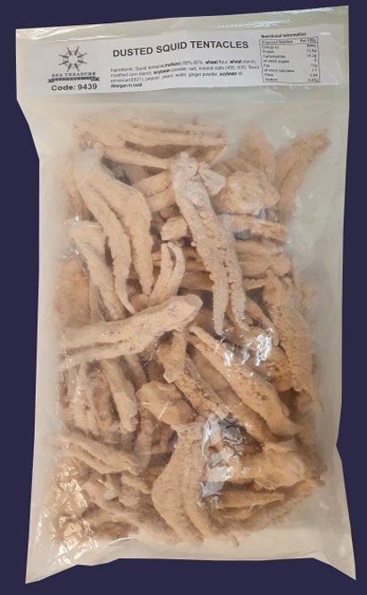Squid Dusted Tentacles - 5 x 1kg