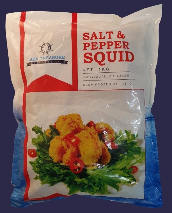 Squid Salt & Pepper - 5 x 1kg