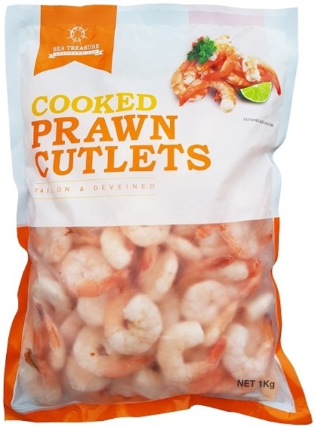 Prawn Cutlet Cooked 13/15 - 10 x 1kg