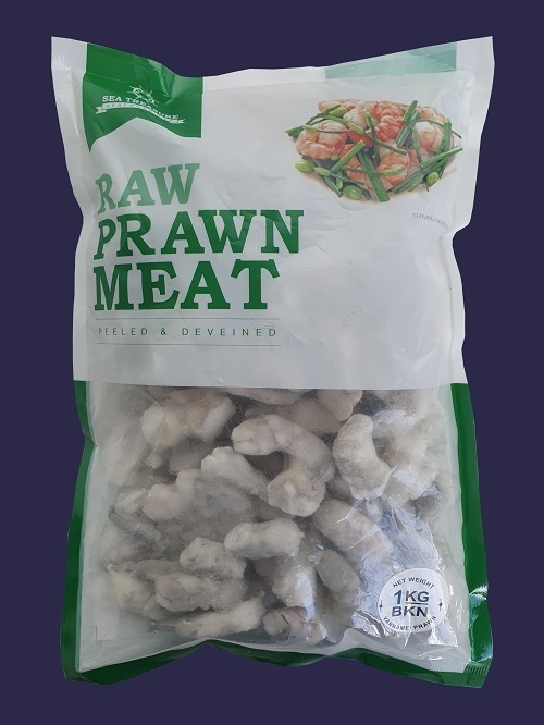 Prawn Meat Raw Broken 20/60 - 10 x 1kg