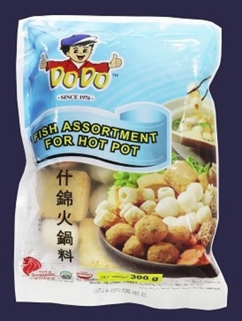 DoDo Fish Ball Assortment for Hot Pot - 20 x 300 gram