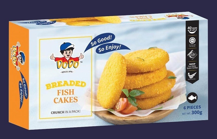DoDo Breaded Fish Cakes - 20 x 300 gram