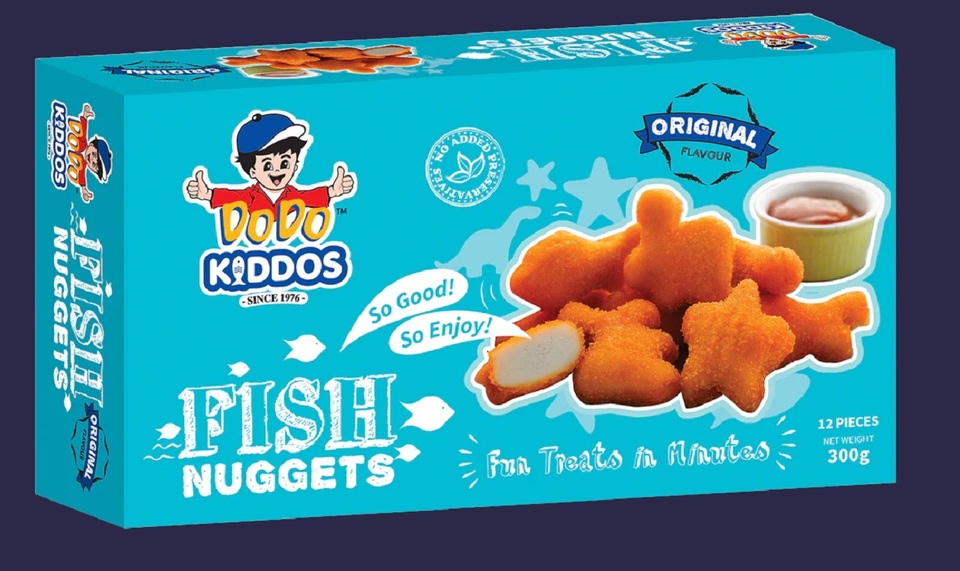 DoDo Kiddos Fish Nuggets - 20 x 300 gram