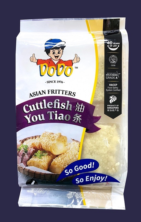 DoDo Cuttlefish Fritter You Tiao - 24 x 120 gram