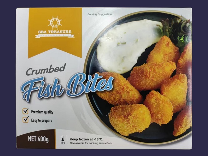 Crumbed Fish Bites - 20 x 400 gram